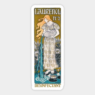 Poster for Laurenol disinfectant Sticker